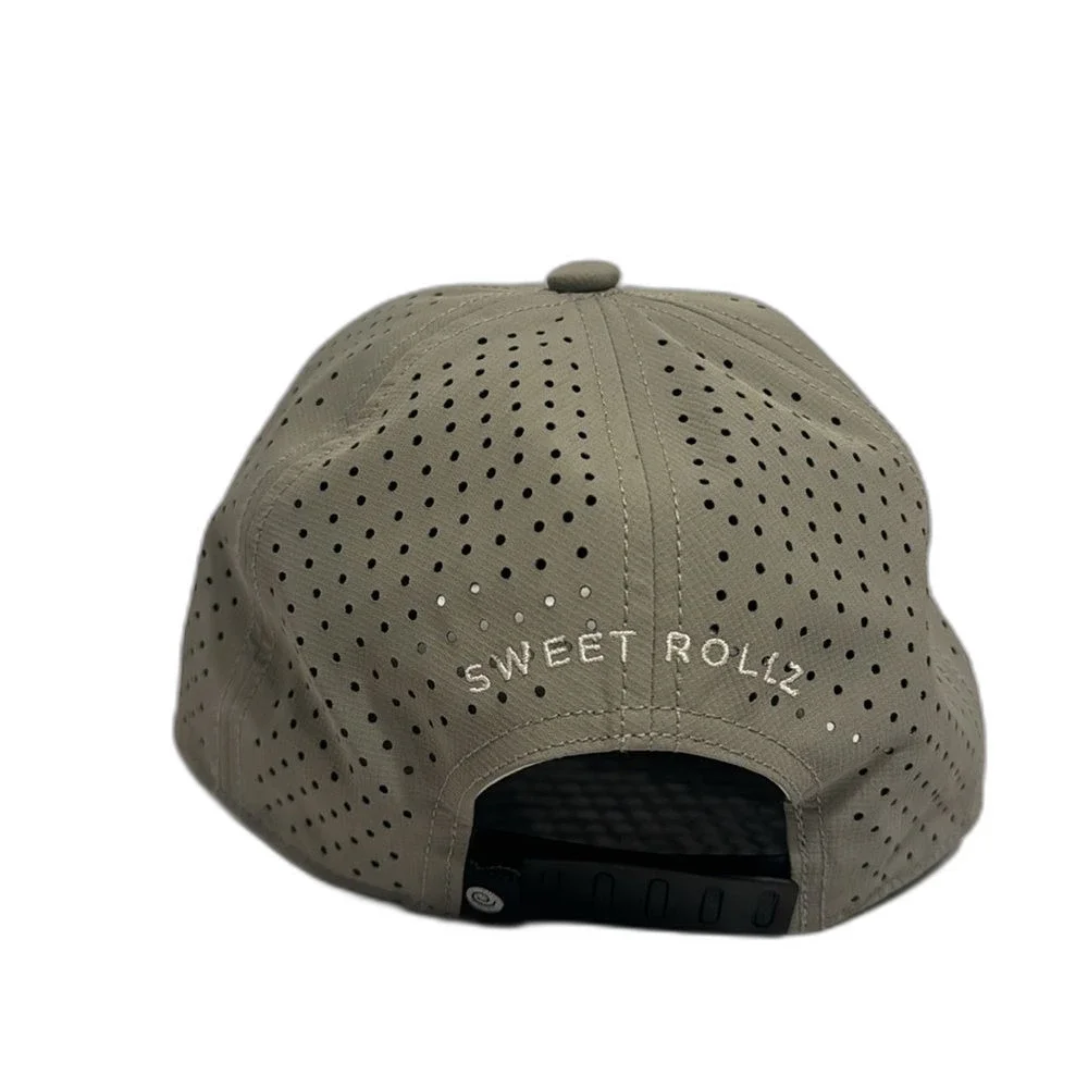 Sweet‎ Rollz gray Elephant Athletic Golf Hat lightweight performance wear
